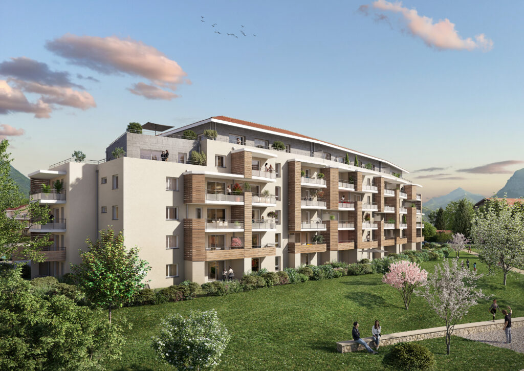 Mise en avant du programme neuf : La Cour des Fleurs