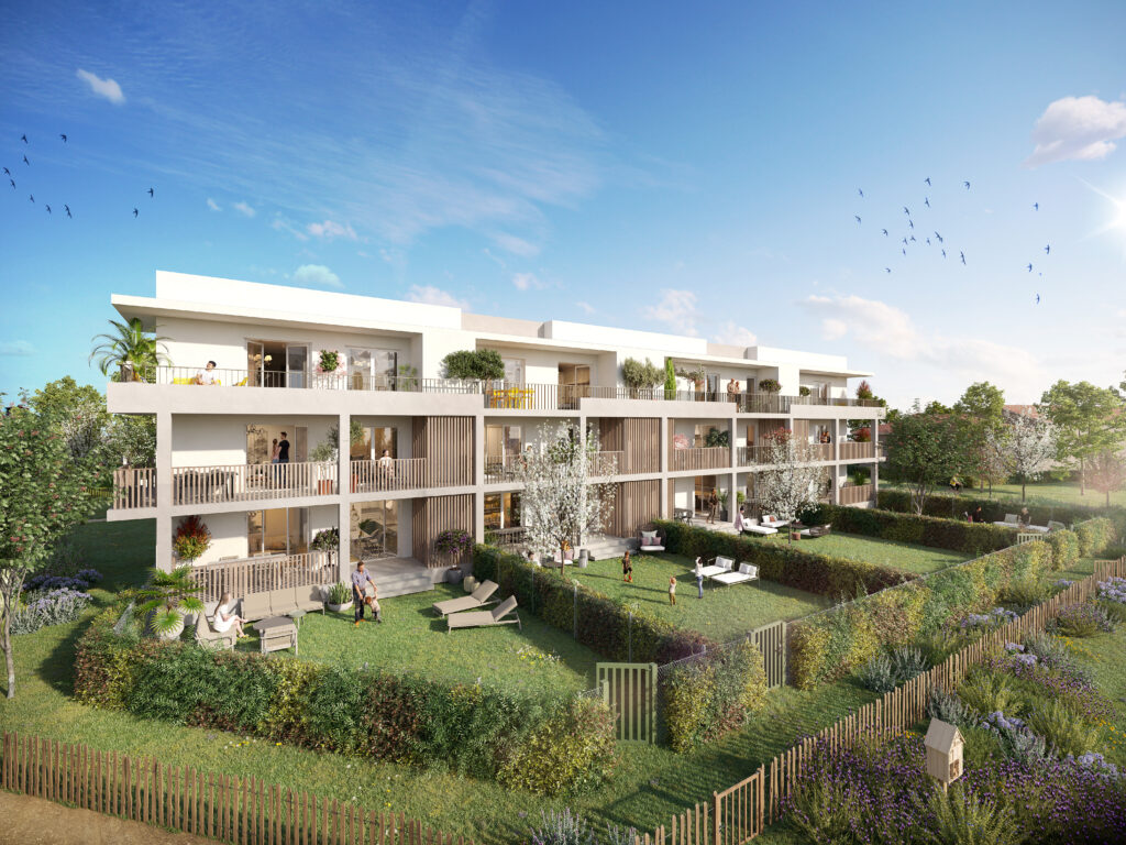 Mise en avant du programme neuf : LES JARDINS DU GLEYZIN